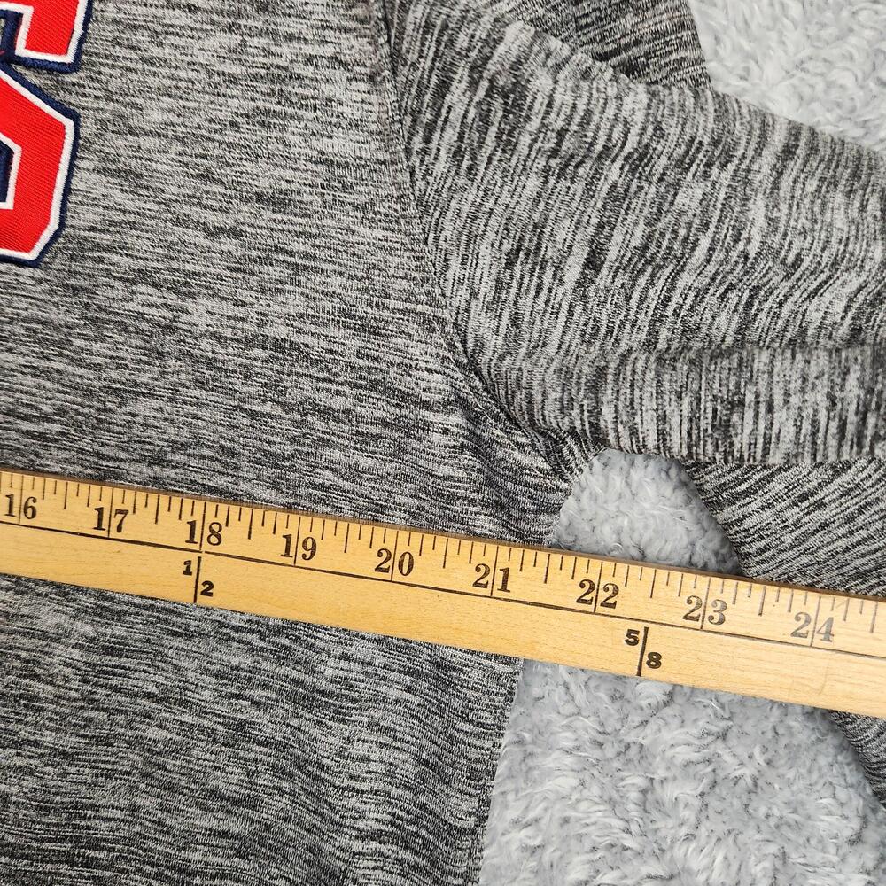 Washington Capitals Hoodie Mens Medium Gray NHL Hockey Pullover Embroidered Logo - Picture 11 of 13